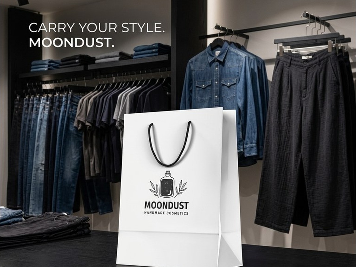 Customized Paper Bags - real product photo