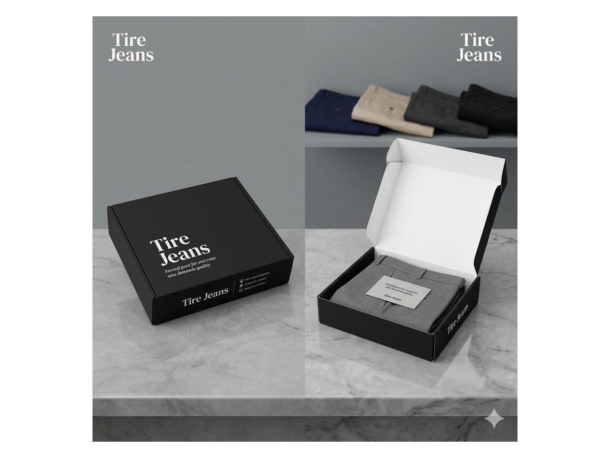 Kraft Boxes - real product photo